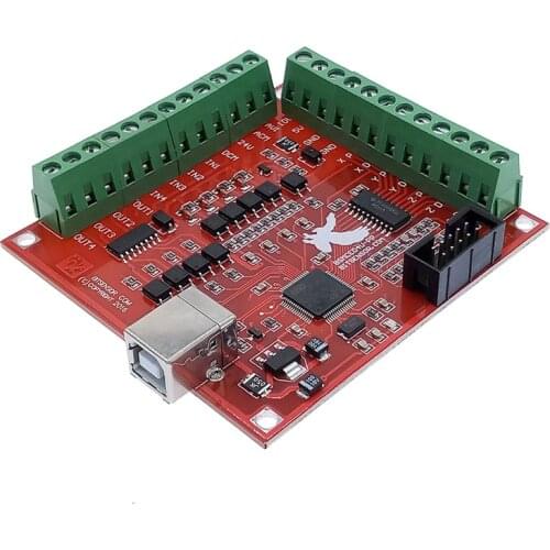 CNC USB MACH3 100Khz Breakout board 4 Axis Interface Drive Motion Controller driver board Engraving Machine Motherboard