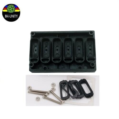 100% new xp600/tx800 eco solvent printhead head cover/manfold/adapter xp600 head cover with high quality