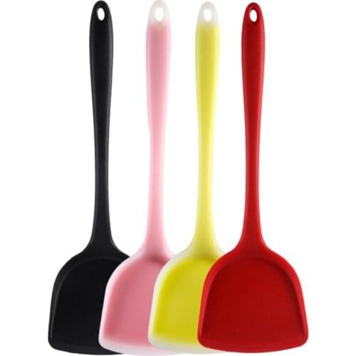 Kitchen Silicone Spatula Frying Non Stick Pan Spatula Spoon Pastry Pot Shovel Baking Cooking Accessories Utensils