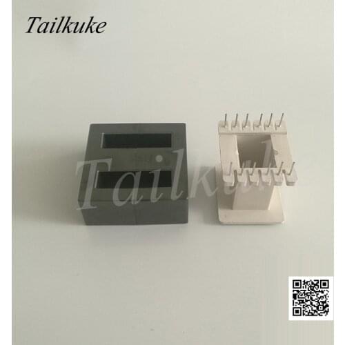 Magnetic Core EE65B with Skeleton High Frequency Transformer Charger Power Switch Manganese Zinc Ferrite Components