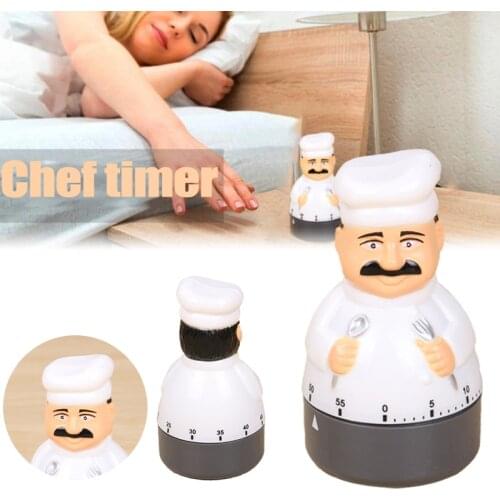 Cute Cartoon Kitchen Timer Time Mechanical Alarm to Remind the Timer for Table Household Kitchen WXV Sale