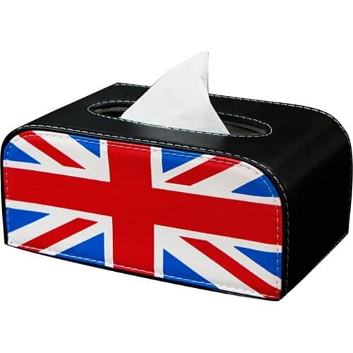 Fashion Car Block Type Tissue Box Paper Napkin Holder Case for Girls Auto Decor Car Tissue Box Napkin Holder