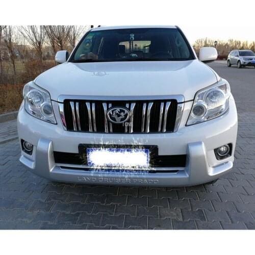Front Grille Trim Strip for Toyota Land Cruiser Prado 150 2010 2011 2012 2013 Accessories