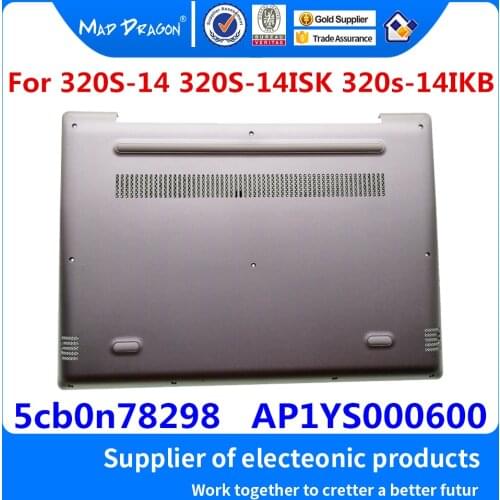 New original Laptop Bottom Base Cover Silver For Lenovo IdeaPad 320S-14 320S-14ISK 320s-14IKB 5cb0n78298 AP1YS000600