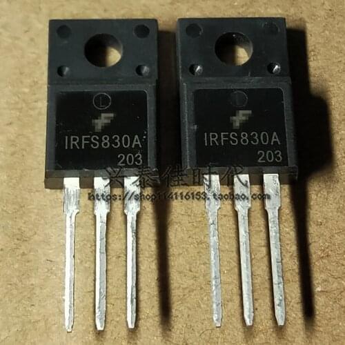 Original new 5pcs/ IRFS830 IRFS830A 3.1A/500V TO-220F