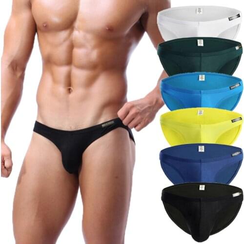 Sexy Men Underwear Jockstrap Modal Seamless Slip Briefs Calzoncillo Hombre Bikini String Homme Gay Panties Herren Unterwasche