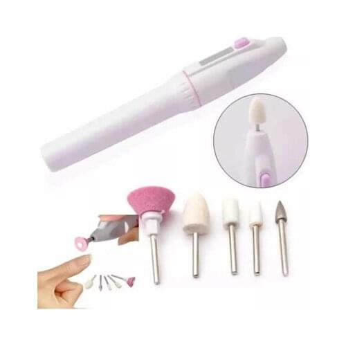5 entitled Electric Nail Manicure Pedicure Nail File Care Set Machine-Battery Gift