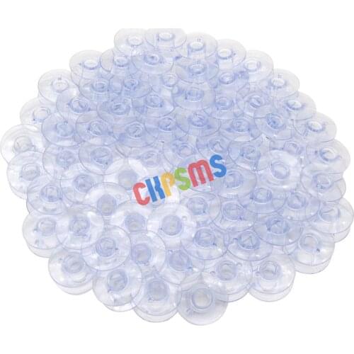 #172222P Plastic Drop-In Bobbins Compatible with Singer 66 99 Class Bernina 719 White 8600 8800