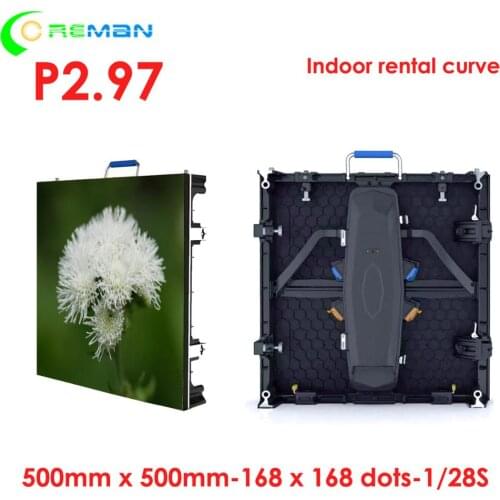 5 years warranty nationstar led video panel 50cm x 50cm , HDMI DVI input curve led video wall led video panel