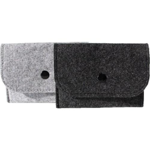 2018 Thin Slim Wallet Solid Square Felt Mini Coin Purse Small Money Bag Wallets Women Men Change Business Card Holder