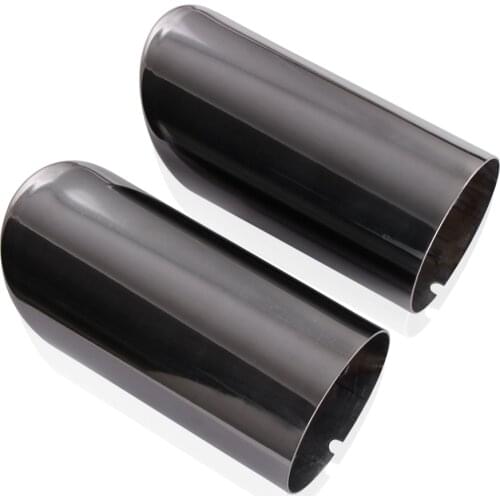 2pcs/set Stainless Steel Exhaust Tail Pipes For VW Jetta MK6 Scirocco Golf Variant Golf 6 Golf 7/Skoda Octavia,1.4T 2012-2015