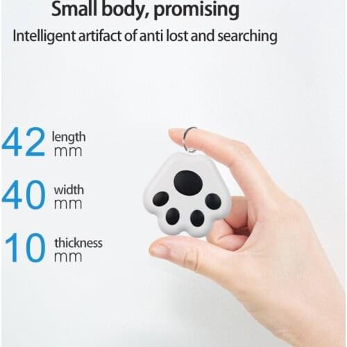 1PC Bluetooth Tracer Mini Anti Lost Alarm Wallet Key Finder Smart Tag Bluetooth Tracer GPS Locator Keychain Pet Child Tracker