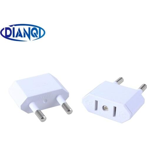 1Pcs EU Travel Power Adapter American China US To EU Euro European Type C Plug electric Adapter AC Electrical Socket Outlet
