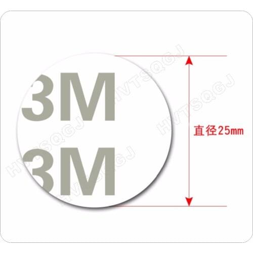 10 pcs/lot) NFC 215 chip For Tagmo Switch Tags Cards 13.56MHz Round RFID Coin PVC Tag for All NFC Mobile Phone Without Sticker