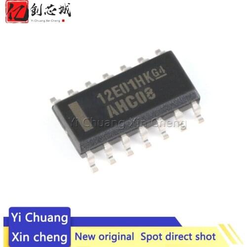 10PCS New Original SN74AHC08DR SOIC-14 4-Way 2-input Positive and gate chip logic chip