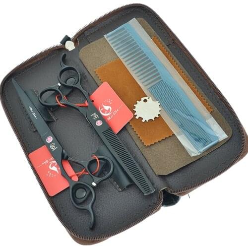 5.5'' 6.0'' 7'' Left Hand Hairdressing Scissors Barbers Cutting Shears Thinning Scissor JP440C Professional Hair Scissors A0184A