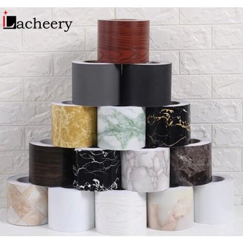 5M/10M Black Waist Line Stickers Modern Decorative Baseboard Living Room Waterproof Self Adhesive Vinyl Wallpaper Border Decals