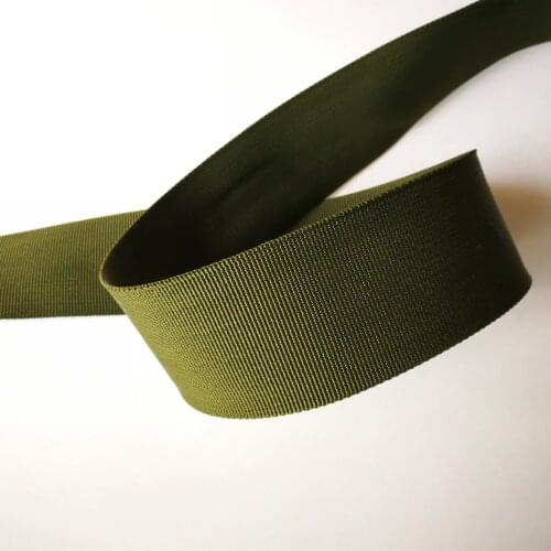 5cm(2 inches) wide 5meters Army Green Nylon Webbing for bags braided strap backpack belt