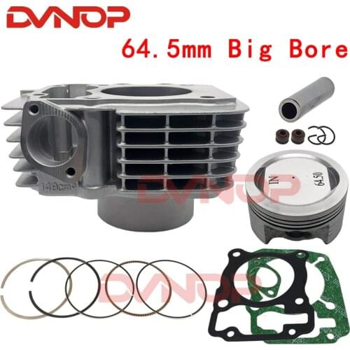 64.5mm Motorcycle Cylinder Kit Big Bore For Honda XR150 CBF150 Upgrade Modified Direct Replacement