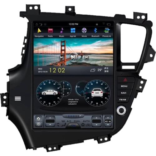 PX6 Car Bluetooth Screen Tesla Android 9.0 GPS Navigation Multimedia For KIA OPTIMA 2012 K5 12.1 Inch Radio Stereo DSP Head Unit