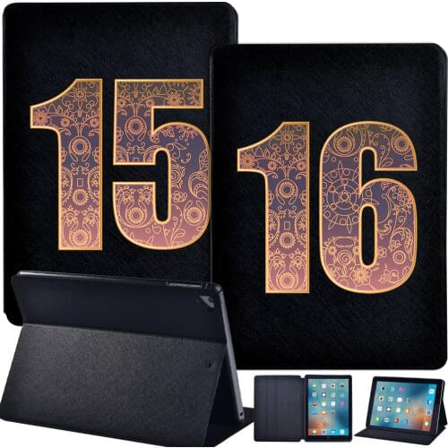 Tablet Case for Apple IPad Air 1 2 9.7"/Air 3 10.5" 2019 /Air 4 2020 10.9" Shockproof PU Leather Tablet Cover Case + Stylus
