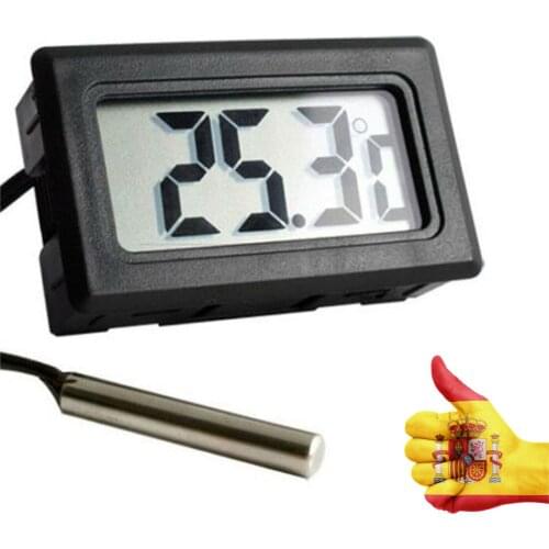 TPM-10 termómetro Digital LCD Sensor de temperatura medidor estación meteorológica herramienta de diagnóstico regulador