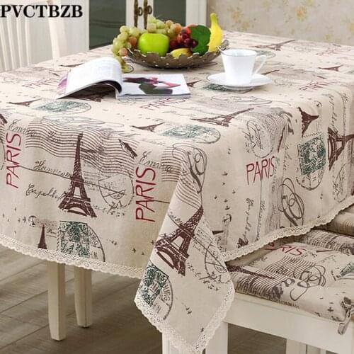 2 Colours Tower Decorative Table Cloth Tablecloth Rectangular Dining Table Cover Tablecloths Obrus Tafelkleed Mantel Mesa Nappe