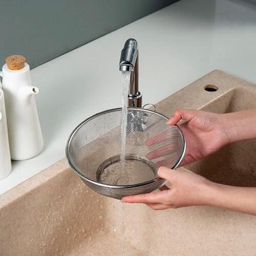 Kitchen sink garbage filter Hanging anti-blocking filter screen Drain Leftovers Soup Sorting Garbage Food Strainer Basket