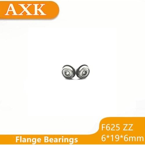 2021 Special Offer 10pcs/lot F626zz F626 Zz 6x19x6mm Flange Bearing Ball Radial Brand New