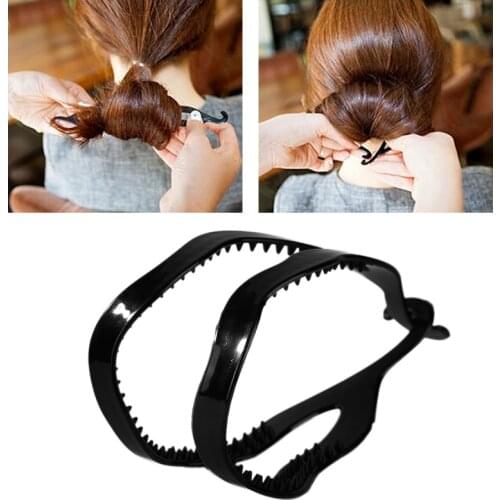 Braid Tool Hair Braider Tools Hair Stick Hairstyles Pull Hair Pins Double Hook Plate Made Needle Comb Donut Big Hair Accessories