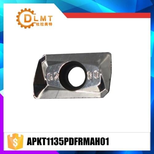 APKT1135 PDFR Carbide Aluminum Milling Inserts CNC Turning Blade for Indexable Face End Milling Cutter Machine