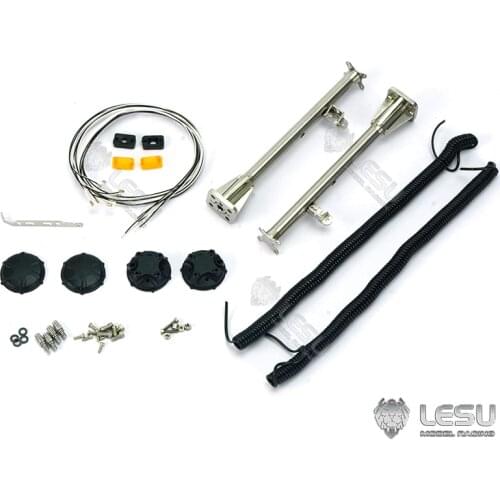 LESU RC 1Pair Metal GPS 3V Clearance Lamp Wire for DT60 Crawler Dulldozer TH18252-SMT3