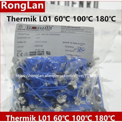 German special McCormick Thermik L01 100 degree thermal protection thermostat switch screw thread [imported] --5pcs/lot
