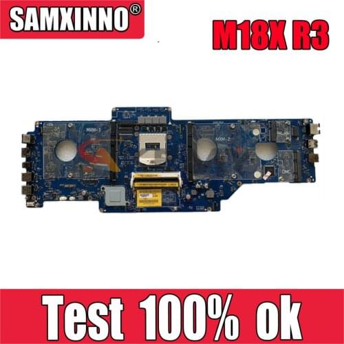 Original Laptop motherboard For DELL Alienware M18X R3 Mainboard CN-04703X 04703X VAS10 LA-9332P SR17D