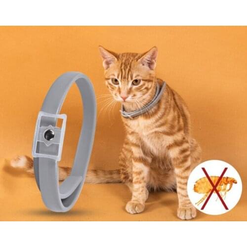 Repellent Collar For Cat Adjustable Pet Insect Natural Essential Oils Cat Insect Repellent Collar Lightweight Pet Tools Useful