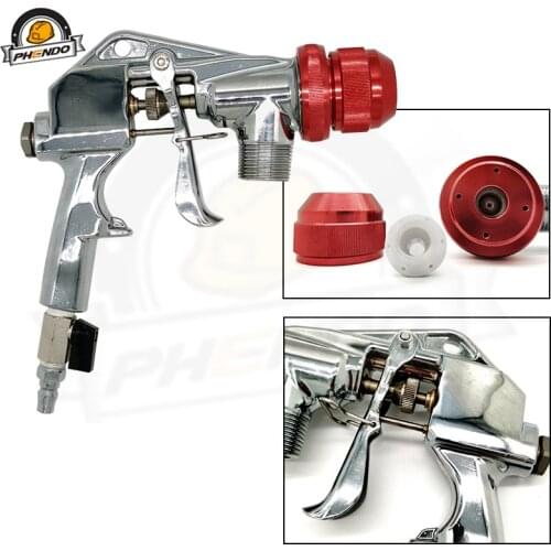 PHENDO 1800 TexSpray Air Spray Trigger Gun Paint Spray Gun Stone-Texture Paint Spray Gun for Putty Sandblaster Real Stone Paint