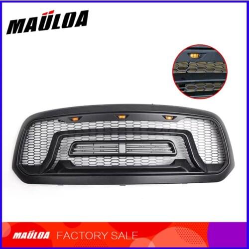 High quality ABS Honeycomb Bumper Grill Mesh Grille For Dodge Ram 1500 2013 2014 2015 2016 2017 2018 Styling Grille