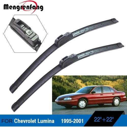 For Chevrolet Lumina Car Front Windscreen Wiper Blades Soft Rubber Wiper J Hook Arms 1995 1996 1997 1998 1999 2000 2001