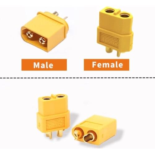 10pcs XT60 XT-60 Male Female Bullet Connectors Plugs For RC Lipo Battery rc cars for adults