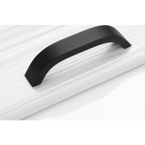 Modern Cabinet Handle Cupboard Closet Furniture Drawer Pull Knob 96mm-192mm Hardware Furniture Door Handle Home Decoration