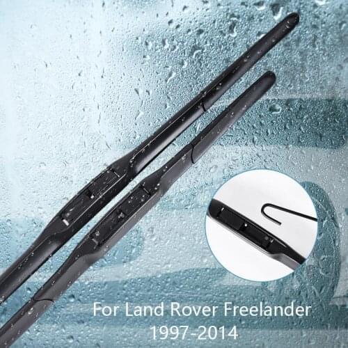 Wipers Blade For Land Rover Freelander 1997 1998 1999 2000 2001 2002-2014 Car Accessories For Auto Rubber Windscreen Wiper