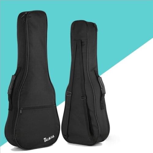 Thicken Shoulders Ukulele Bag Case Backpack Handbag 10mm 21 23 26 Inch Ukelele Mini Guitar Accessories Parts Gig