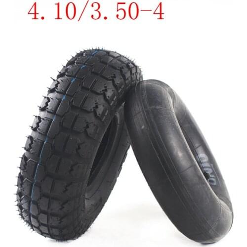 High quality 4.10/3.50-4 tyre &inner tube for electric scooter tire Trolley tyre 410/350-4 tire