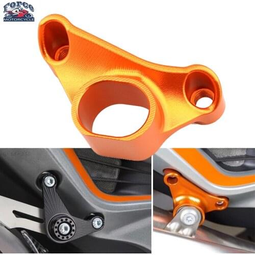 High Quality CNC Motorcycle Exhaust Pipe Bracket Fixed Ring Support Bracket For KTM Duke 790 890 DUKE790 DUKE890 2018-2021