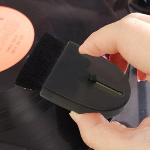 1Pc Borstel Draaitafel For Lp Vinyl Player Record Anti-Statische Cleaner Accessoire Dust Remover I7N4