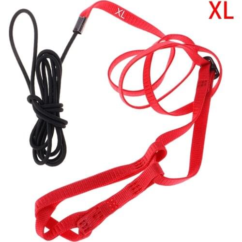 1PCS Adjustable Parrots Bird Outdoor Flying Harness Leash Harness Leash Anti-Bite Training Rope