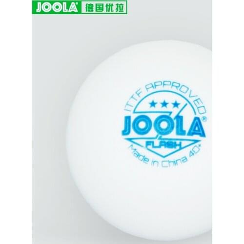 12 balls JOOLA Flash Table Tennis Ball 3-star Seamless New Material 40+ Plastic poly ping pong balls tenis de mesa