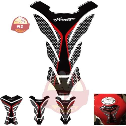 3D Carbon-look Motorcycle Tank Pad Protector Decal Stickers Case for Honda Hornet CB600F CB650F CB250 CB1000R