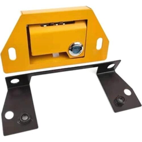 For KOMATSU PC60-7 Excavator Accessories Trunk lock cover lock rear cover lock