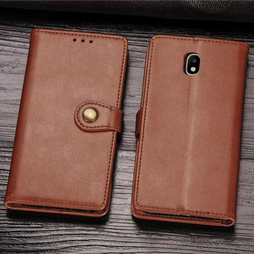 For Samsung Galaxy J5 Pro J530 European version Cover Wallet PU Leather Phone Bag Case Simple Card Holders Shell Free Shipping